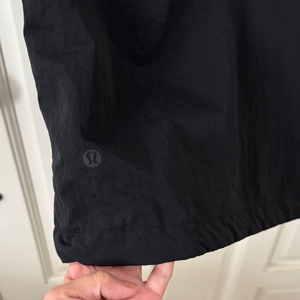 Lululemon Always Effortless Jacket coat LONG rain windbreaker Black size 2 - Picture 9 of 12